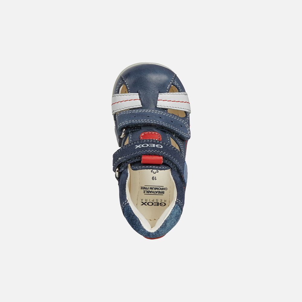 Sandales Geox Kaytan Boy - Bleu Marine - Bebe 920613-PAR